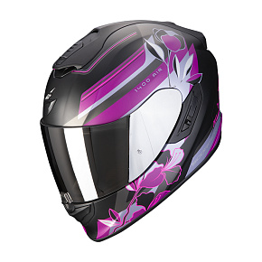 Moto přilba SCORPION EXO-1400 AIR GAIA matná černo/růžová Moto přilba SCORPION EXO-1400 AIR GAIA matná černo/růžová