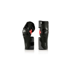 ACERBIS motokrosové chrániče kolen X-Strong černá/bílá ACERBIS motokrosové chrániče kolen X-Strong černá/bílá