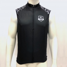 Pánská cyklo vesta Northwave Pro Windproof Light Vest Custom black Pánská cyklo vesta Northwave Pro Windproof Light Vest Custom black