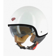 Moto přilba ASTONE MINIJET S RETRO bílá s černým lemem Moto přilba ASTONE MINIJET S RETRO bílá s černým lemem