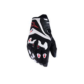 rukavice SP-R PRO, ALPINESTARS (černá/bílá/červená) 2027 rukavice SP-R PRO, ALPINESTARS (černá/bílá/červená) 2027