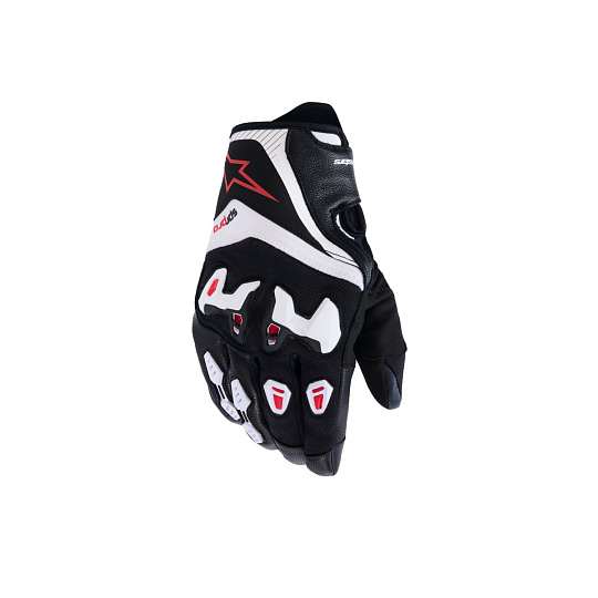 rukavice SP-R PRO, ALPINESTARS (černá/bílá/červená) 2026