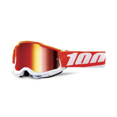 ACCURI 100% brýle Matigofun, červené plexi ACCURI 100% brýle Matigofun, červené plexi