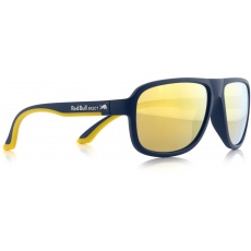 sluneční brýle RED BULL SPECT Sun glasses, LOOP-004, dark blue, yellow, brown with gold revo, 59-15-145 sluneční brýle RED BULL SPECT Sun glasses, LOOP-004, dark blue, yellow, brown with gold revo, 59-15-145