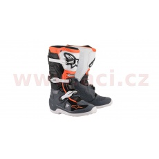 boty TECH 7 S 2022, ALPINESTARS, dětské (černá/šedá/bílá/oranžová fluo) boty TECH 7 S 2022, ALPINESTARS, dětské (černá/šedá/bílá/oranžová fluo)