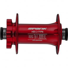 HEX J-TYPE Boost F15/20 Front Hub Red