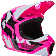 Pánská přilba Fox V1 Lux Helmet, Ece Pink 