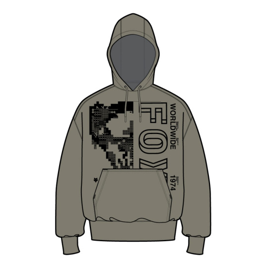 Pánská mikina Fox Image kull Fleece Po 