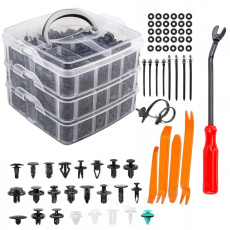 sada plastových příchytek, s nářadím sada plastových příchytek, s nářadím