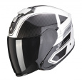 Moto přilba SCORPION EXO-S1 CROSS-VILLE bílo/černo/stříbrná