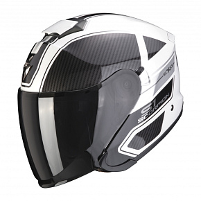Moto přilba SCORPION EXO-S1 CROSS-VILLE bílo/černo/stříbrná Moto přilba SCORPION EXO-S1 CROSS-VILLE bílo/černo/stříbrná