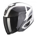 Moto přilba SCORPION EXO-S1 CROSS-VILLE bílo/černo/stříbrná