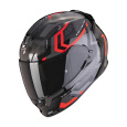 Moto přilba SCORPION EXO-491 SPIN černo/červená