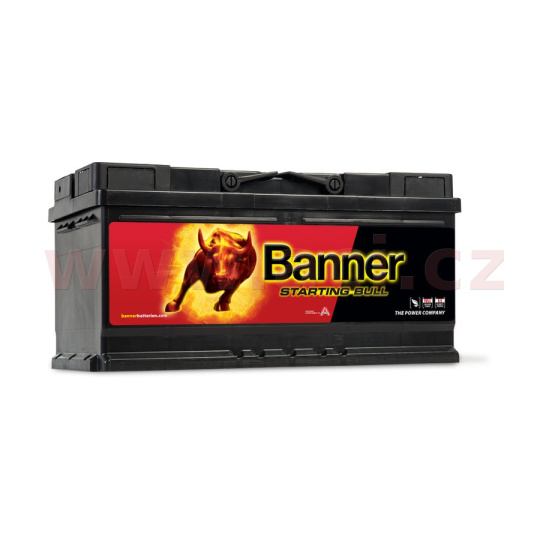 88Ah baterie, 660A, pravá BANNER Starting Bull 354x175x175