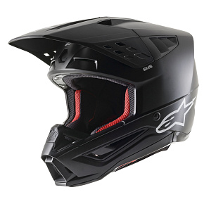 přilba S-M5 SOLID, ALPINESTARS (černá matná) 2027 přilba S-M5 SOLID, ALPINESTARS (černá matná) 2027