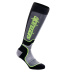 ponožky MX PLUS, ALPINESTARS (černá/šedá/žlutá fluo) 2026