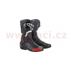 boty S-MX 6, ALPINESTARS (černé/červené) 2024