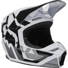 Dětská přilba Fox Yth V1 Lux Helmet, Ece Black/White 