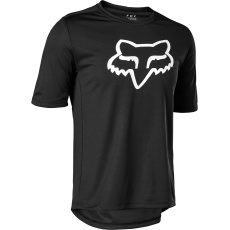 Dětský dres Fox Yth Ranger Ss Jersey Black Dětský dres Fox Yth Ranger Ss Jersey Black