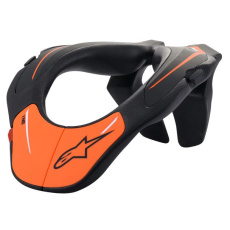 Alpinestars Youth Neck Support (včetně pásků X-strap) - Oranžová Alpinestars Youth Neck Support (včetně pásků X-strap) - Oranžová