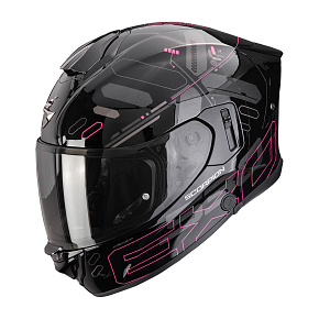 Moto přilba SCORPION EXO-530 AIR FOND černo/růžová Moto přilba SCORPION EXO-530 AIR FOND černo/růžová
