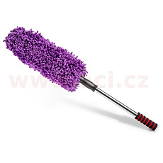 Prachovka na karoserii fialová s teleskopickým držadlem