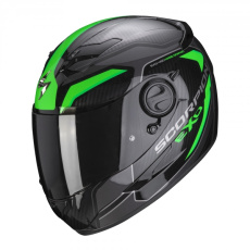 Moto přilba SCORPION EXO-490 SUPERNOVA černo/zelená Moto přilba SCORPION EXO-490 SUPERNOVA černo/zelená