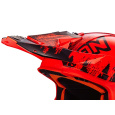 Kšilt SCORPION VX-21 MUDIRT černo/neonově červený