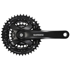 kliky SHIMANO Tourney FC-TY501-L 175mm 42-34-24 zubů, černé kliky SHIMANO Tourney FC-TY501-L 175mm 42-34-24 zubů, černé