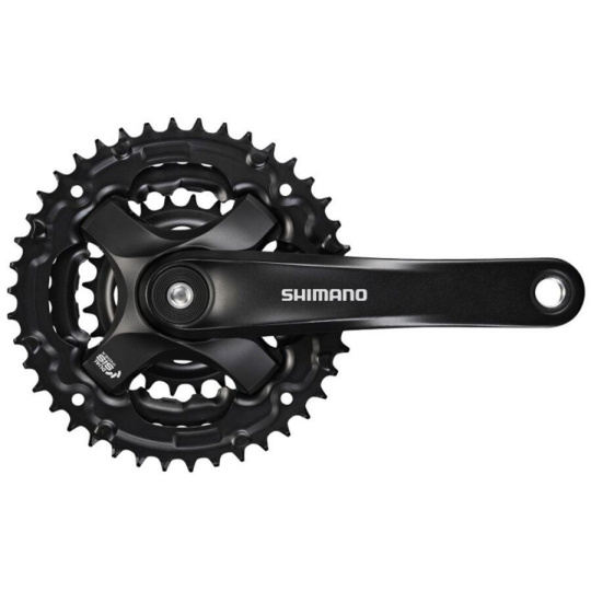 kliky SHIMANO Tourney FC-TY501-L 175mm 42-34-24 zubů, černé