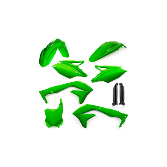Acerbis plastový full kit pasuje na  KXF 450 16/17 fluo zelená