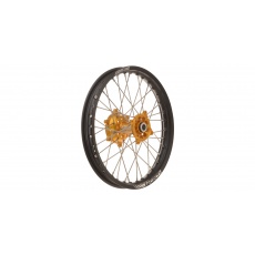 zadní kolo kompletní (19" x 1,85") KAWASAKI, Q-TECH (černý ráfek, zlatý střed) zadní kolo kompletní (19" x 1,85") KAWASAKI, Q-TECH (černý ráfek, zlatý střed)