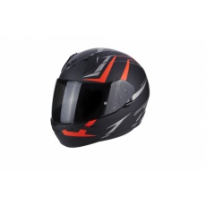 Moto přilba SCORPION EXO-390 HAWK matná černo/neonově červená Moto přilba SCORPION EXO-390 HAWK matná černo/neonově červená