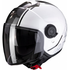 Moto přilba SCORPION EXO-CITY AVENUE bílo/černá Moto přilba SCORPION EXO-CITY AVENUE bílo/černá