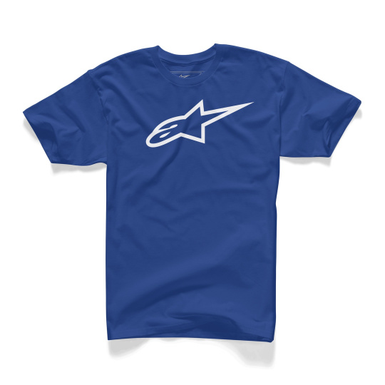 triko AGELESS CLASSIC TEE, ALPINESTARS (modrá/bílá)