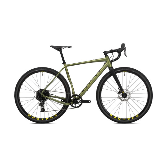 NS Bikes RAG plus  1 SHOW - gravel bike - Black/Green velikost XL