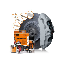 FOLIATEC dvousložková barva na brzdy, barva: šedá (circuit grey) FOLIATEC dvousložková barva na brzdy, barva: šedá (circuit grey)