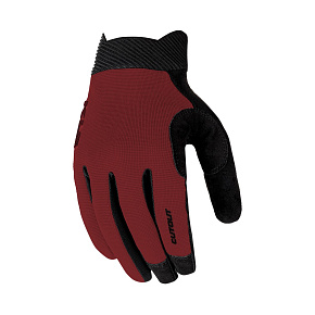 KELLYS Rukavice KLS CUTOUT LONG 025, terracota red, L