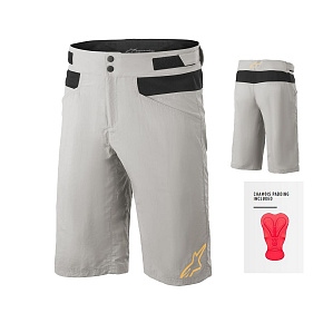 Alpinestars Drop 4.0 Shorts Green Steel - s cyklovložkou * Alpinestars Drop 4.0 Shorts Green Steel - s cyklovložkou *