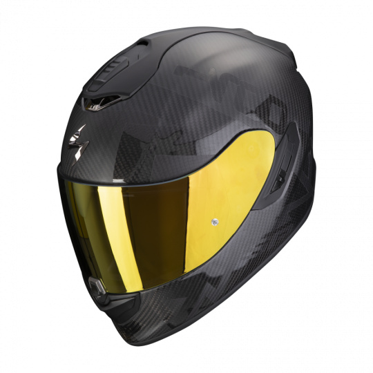 Moto přilba SCORPION EXO-1400 EVO CARBON AIR CEREBRO černá