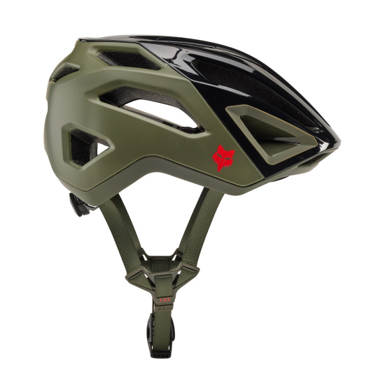 All mountain přilba Fox Crossframe Pro Ashr, Ce  Olive Green