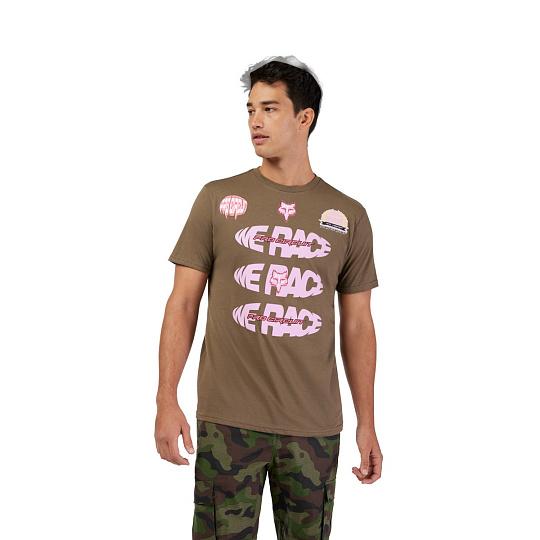 Pánské triko Fox Pro Circuit Ss Tee  Military