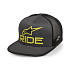 Alpinestars Ride 4.0 Trucker kšiltovka - charcoal/černá/lime
