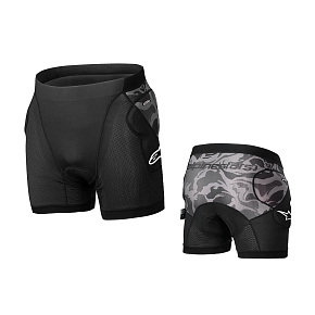 Alpinestars A-Motion Plasma Shorts - ochranné kraťasy černé camo