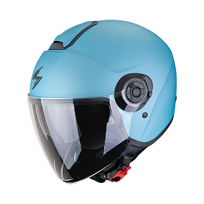 Moto přilba SCORPION EXO-CITY II solid nebesky modrá Moto přilba SCORPION EXO-CITY II solid nebesky modrá