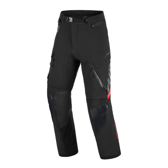 kalhoty HALO PRO DRYSTAR XF, ALPINESTARS (černé/tmavě šedé/červené) 2026 kalhoty HALO PRO DRYSTAR XF, ALPINESTARS (černé/tmavě šedé/červené) 2026