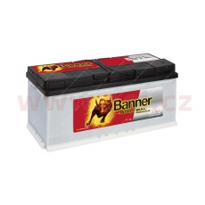 100Ah baterie 820A, pravá BANNER Power Bull Professional 354x175x190