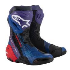 boty SUPERTECH R VENTED limitovaná edice MARTINATOR JORGE MARTIN, ALPINESTARS (modrá/fialová/červená/černá) 2025 boty SUPERTECH R VENTED limitovaná edice MARTINATOR JORGE MARTIN, ALPINESTARS (modrá/fialová/červená/černá) 2025