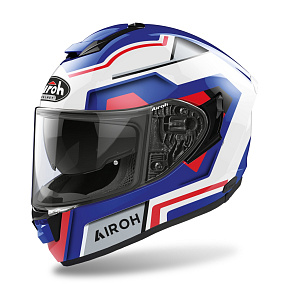přilba ST.501 Square, AIROH (lesklá modrá/červená) 2022 přilba ST.501 Square, AIROH (lesklá modrá/červená) 2022