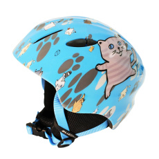 BLIZZARD Magnum ski helmet junior, blue cat shiny, 2022